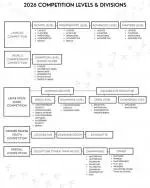 Ward Worlds Competition Levels and Divisions